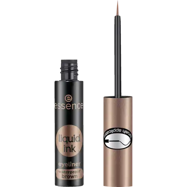liquid ink eyeliner waterproof brown 02
