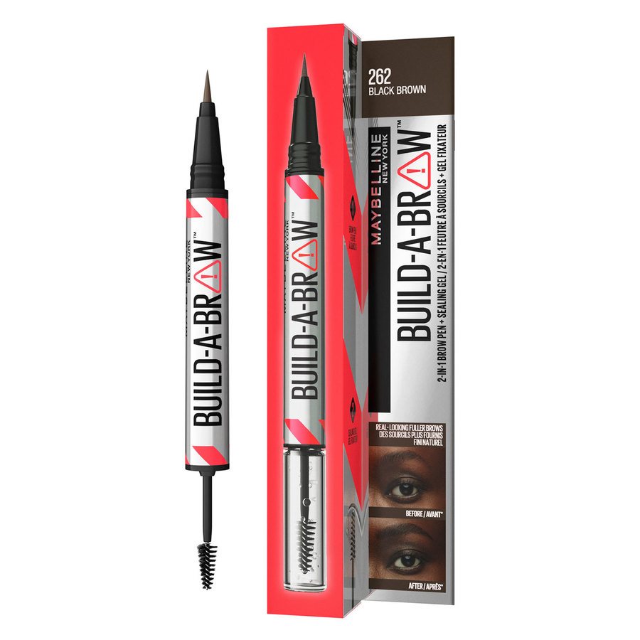 Maybelline New York Build-A-Brow Pen Black Brown 262 0,4ml