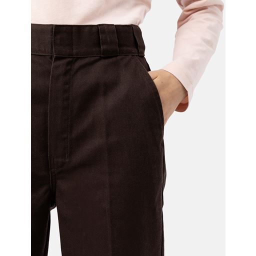 Dickies Elizaville Bukser, Dark Brown, 32