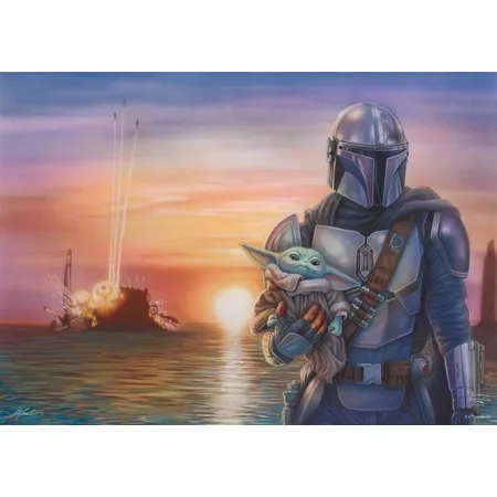 Schmidt Spiele Puzzle - Lucas Film, The Mandalorian, Two for the Road, 1000 Teile
