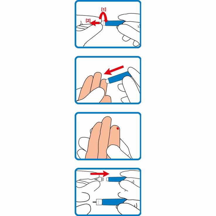 wellion® Safetylancets 23G , 25 St