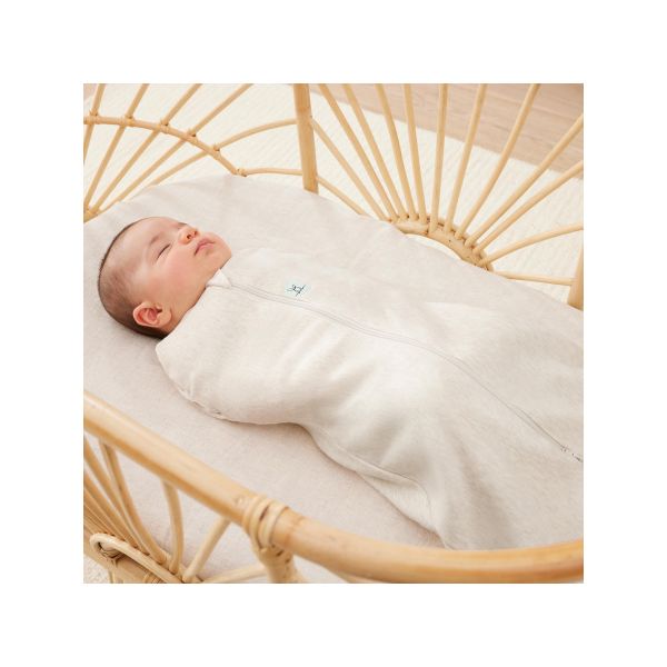 Ergopouch Cocoon Inbaker Slaapzak Oatmeal Marle 1,0 Tog