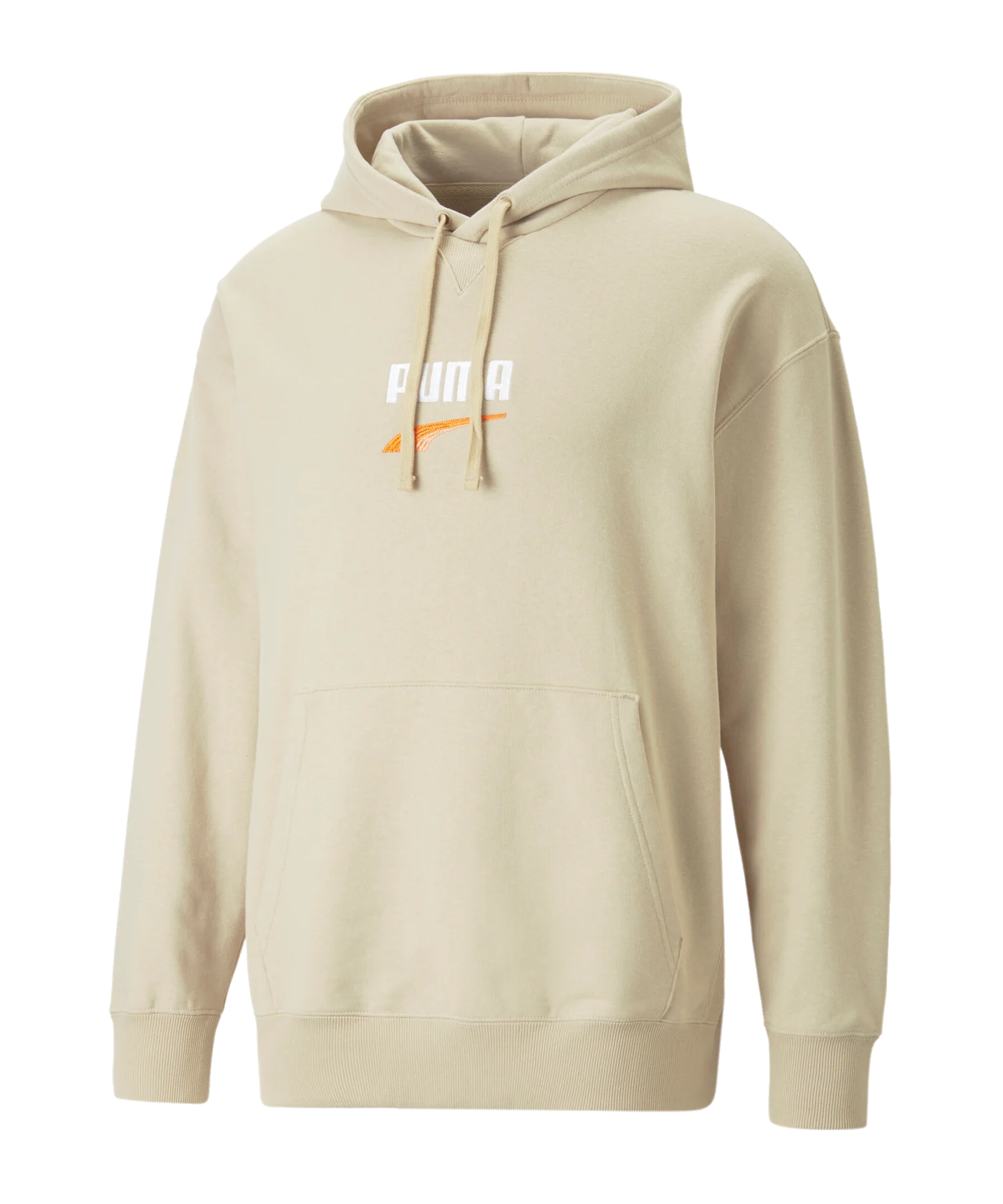 PUMA DOWNTOWN Logo Hoody Braun F88