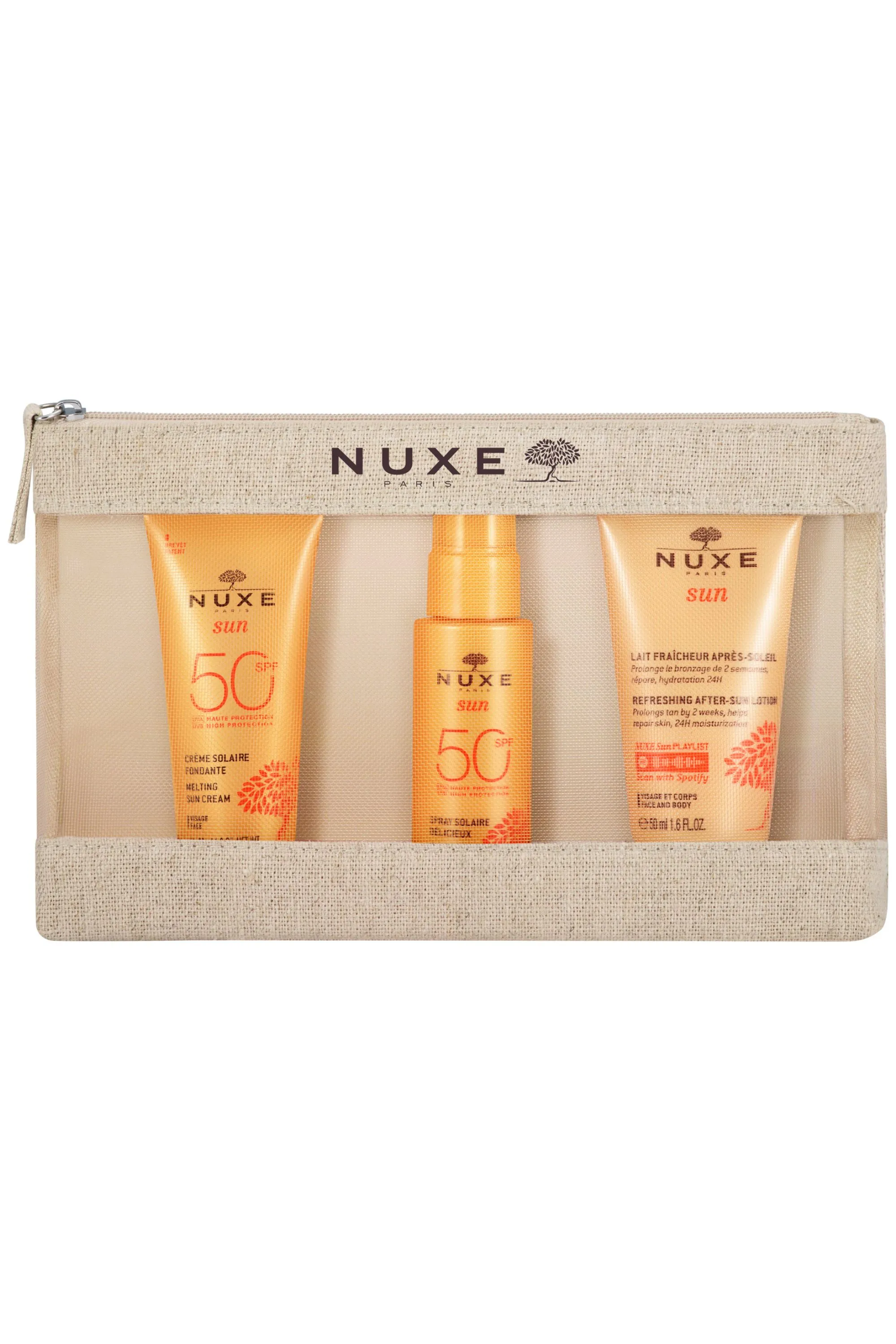 Nuxe Trousse mes indispensables haute protection solaire Nuxe Sun-130 ml