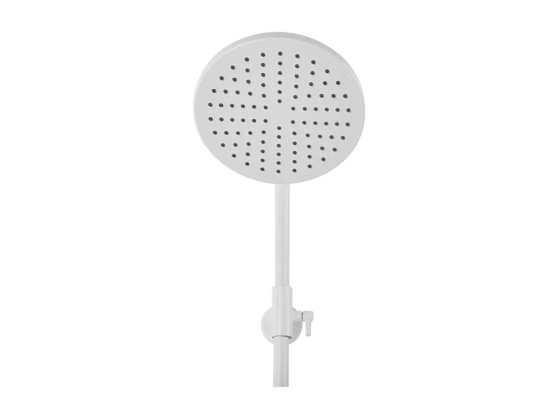 Ensemble de douche avec mitigeur et douche de pluie GURARA Blanc