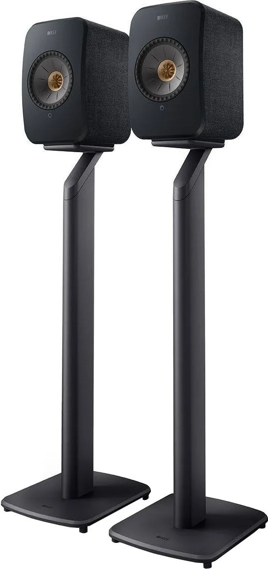 KEF LSX 2 Noir   S1 Gris Enceintes sans fil hi-fi