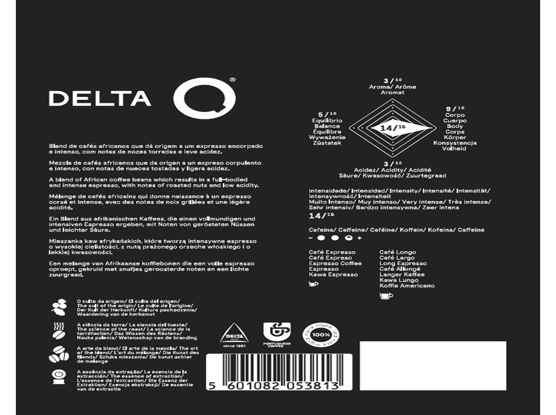 CAPSULAS DELTA Q EPIQ 14 PACK 72 8