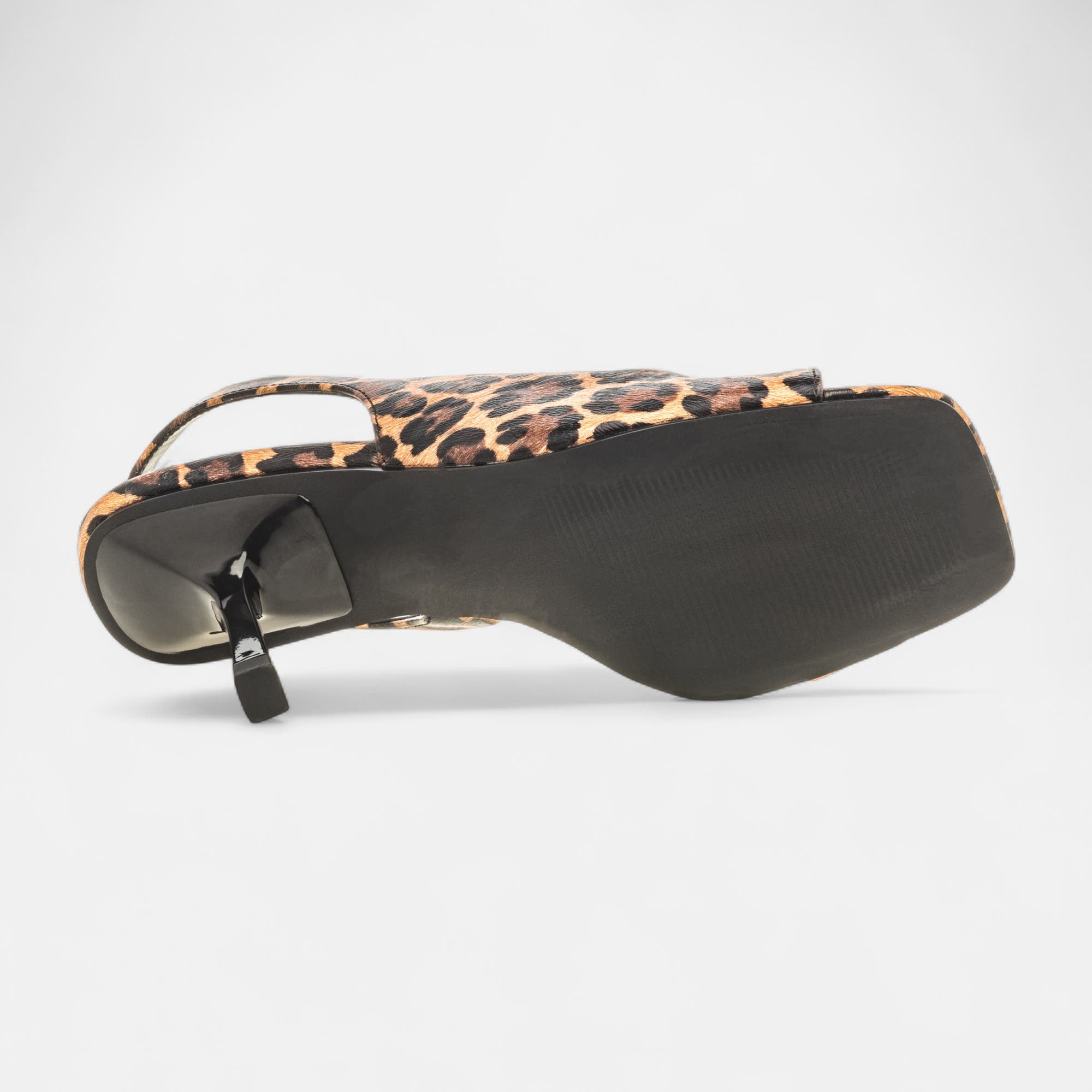 Nu-pieds à talon Femme camel