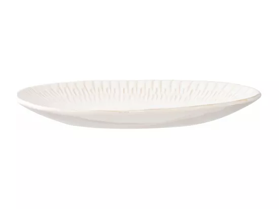 Figueira plat 30x20x4cm blanc.