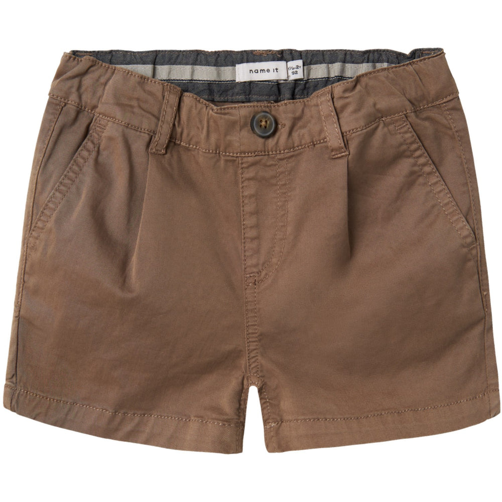 Køb Name It Walnut Ryan Jog Twill Shorts