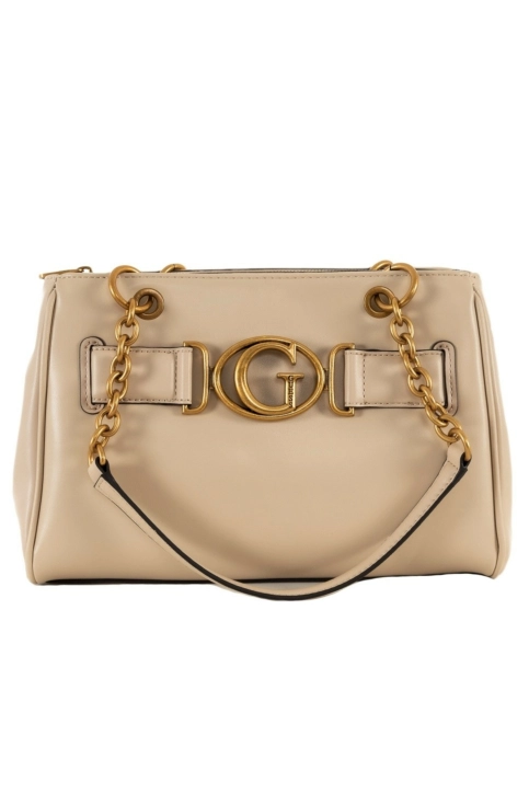 Sacs à main guess jeans aviana luxury satchel beige