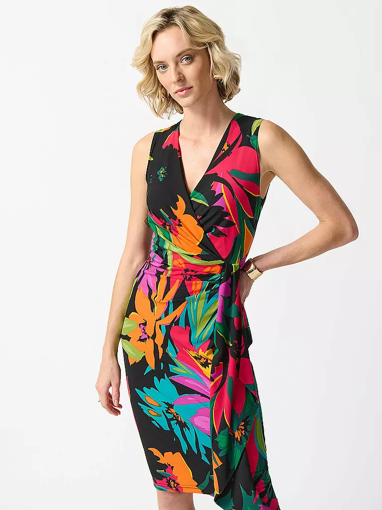 JOSEPH RIBKOFF Wickelkleid schwarz