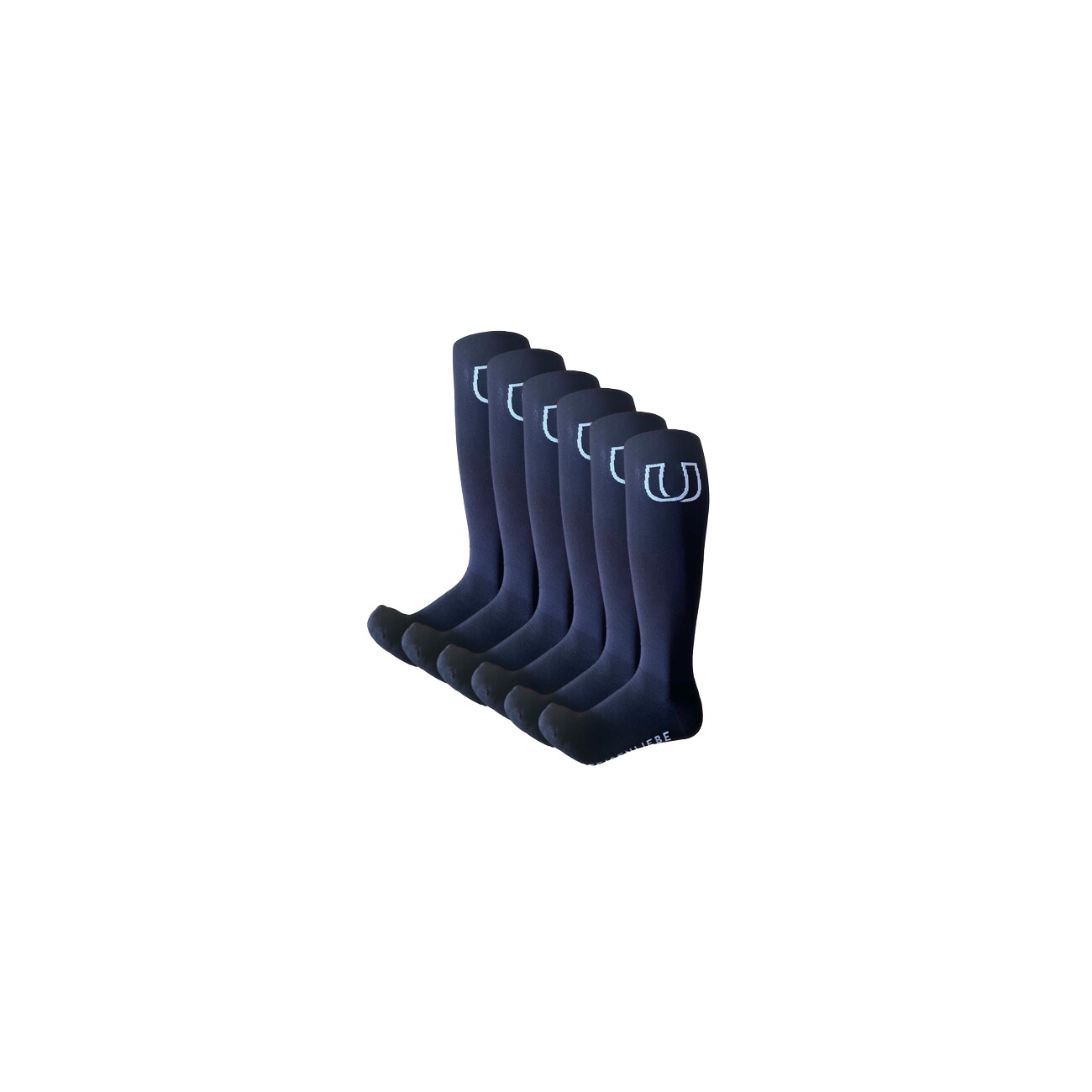 Hufeisenliebe Reitsocken verstärkter Fuß XS - INT