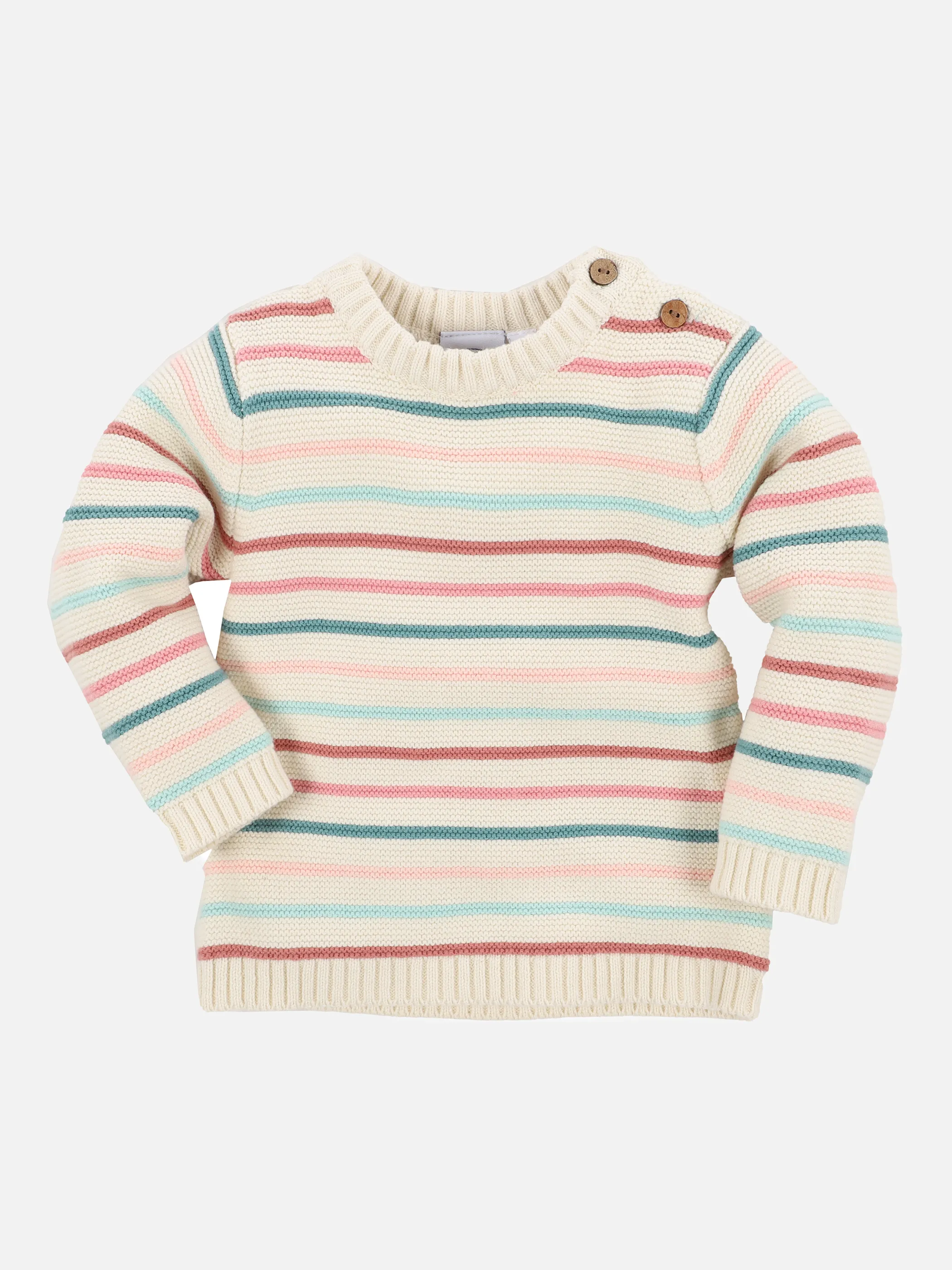 Mädchen Strickpullover mit Streifen