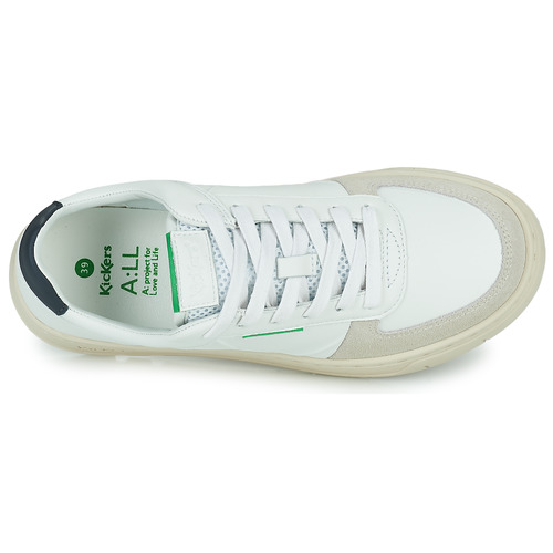 Kickers - KICK ALLOW - Blanc / Marine