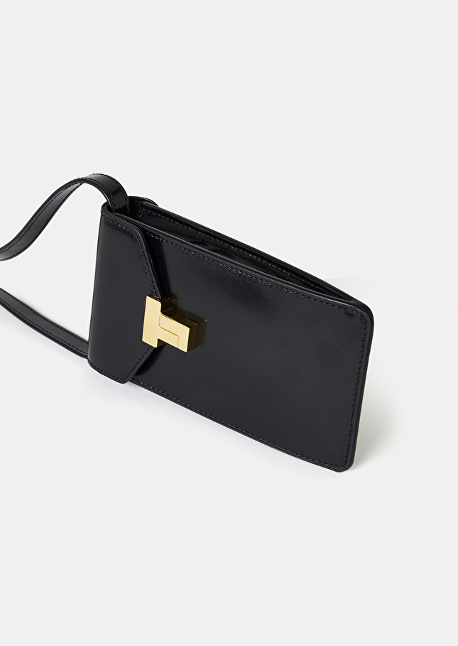 Pochette 8 Bisnoire en cuir