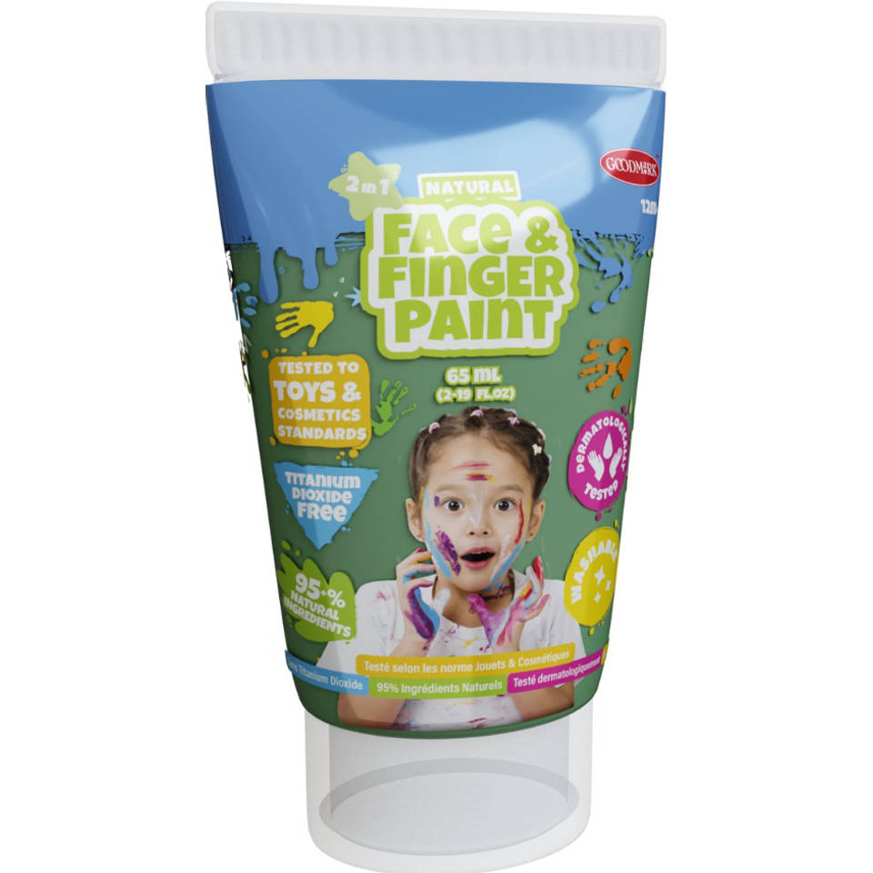Gezicht en vingerverf 2-in-1 set