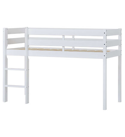 Hoppekids Seng - Halvh?j - ECO Comfort - Hvid