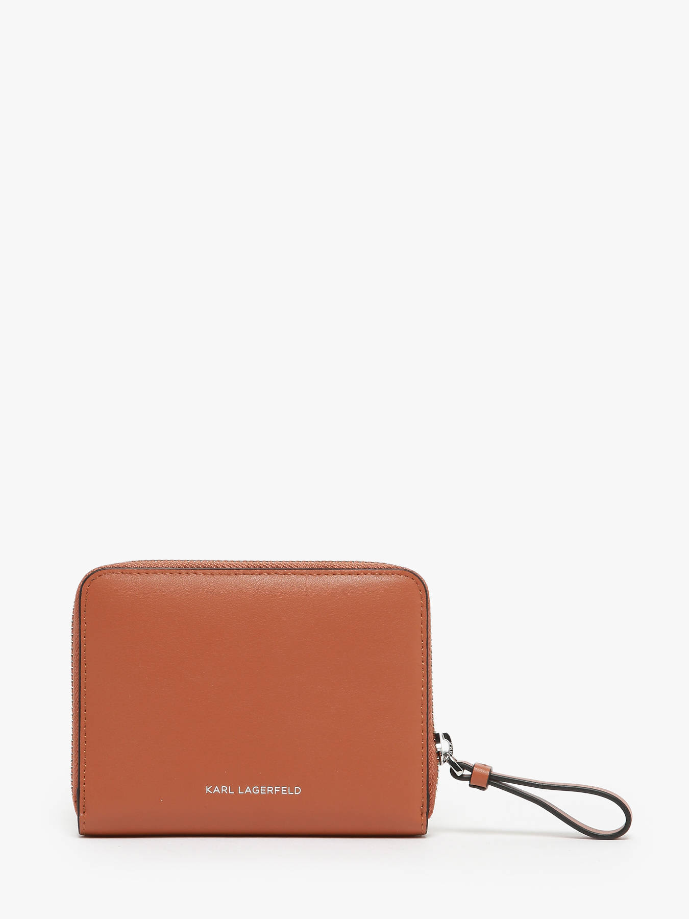 Portefeuille compact K/Circle cuir KARL LAGERFELD