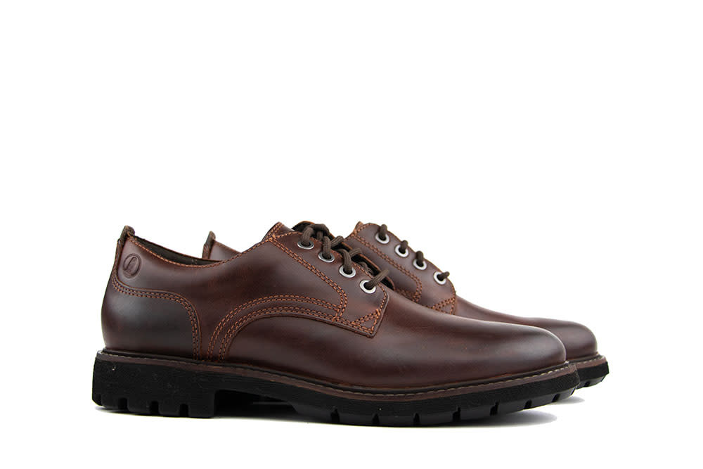 Clarks Veter Batcombe Tie Dark Tan