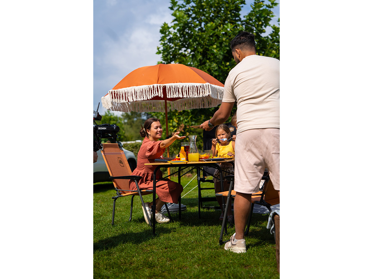 Outdoor Soft Terra polyester parasol