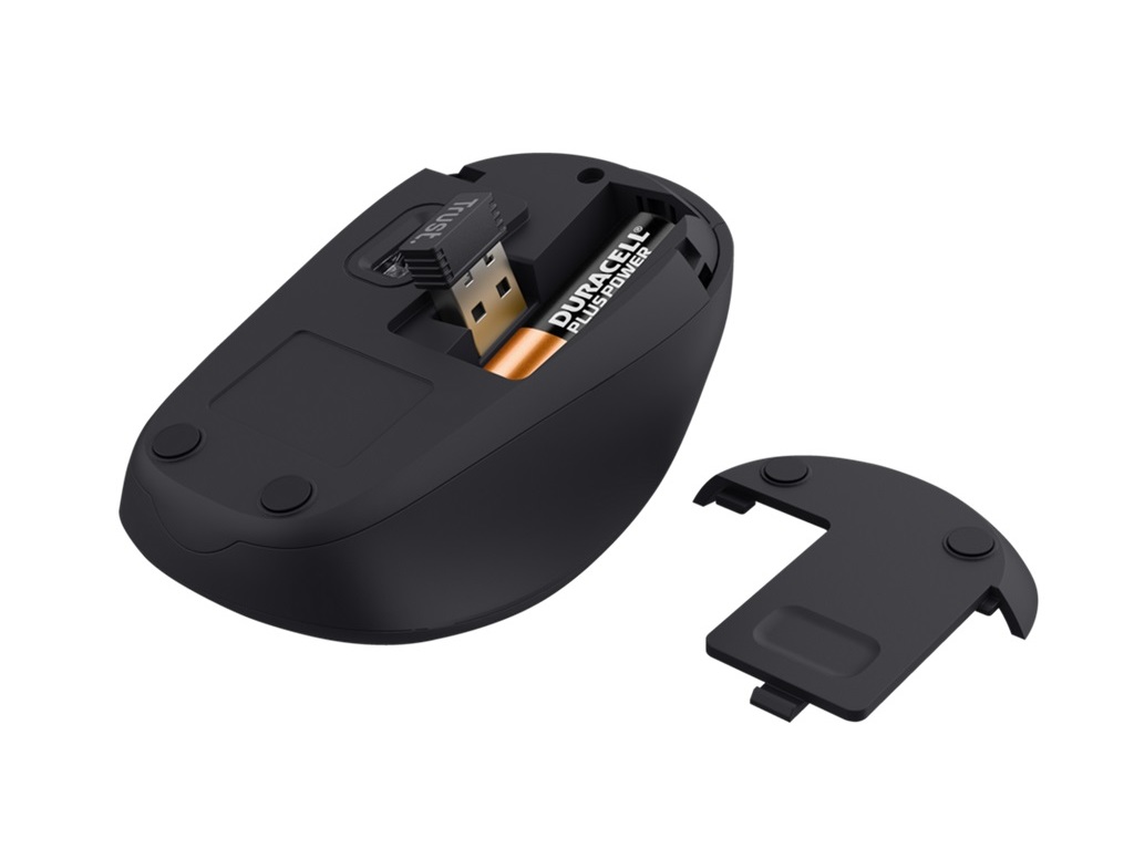 RATO WIRELESS TRUST MOUTRU24550 ECO VERMELHO