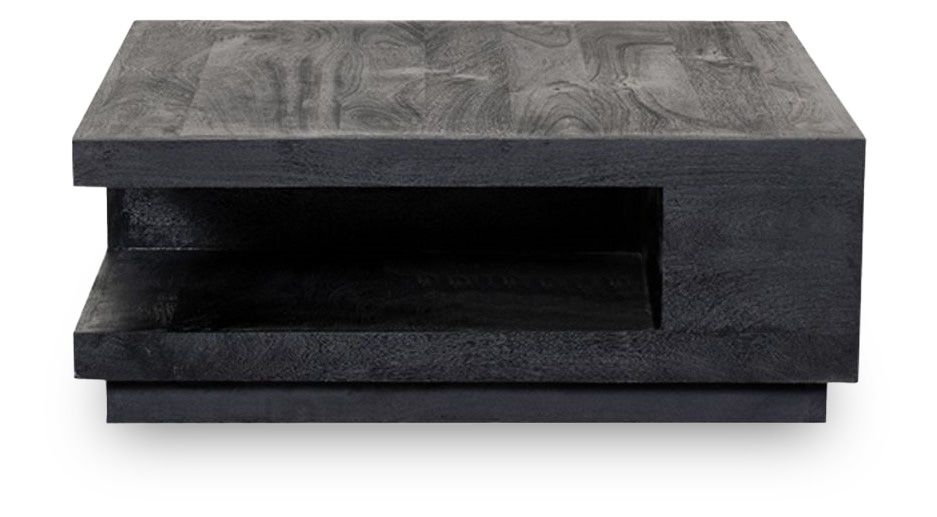 Salontafel Zwart AC-49.112 Square B80 x D80 x H30 cm