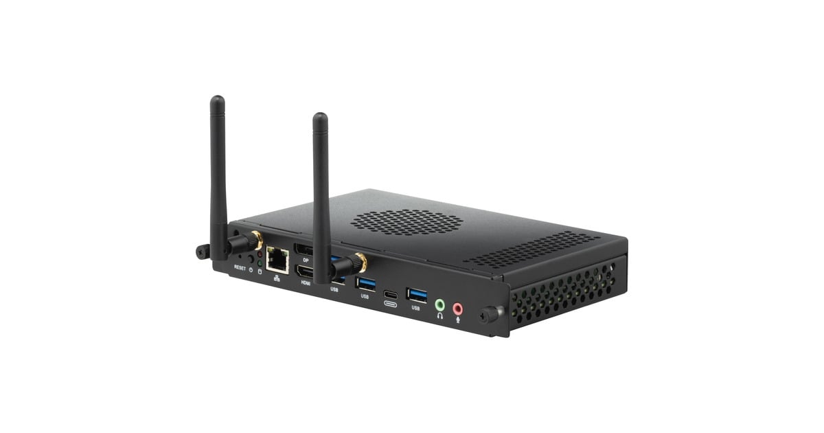 ViewSonicVPC37-W53-G1 Slot-in PC for ViewBoard mini-pc  (Zwart | i7-1260P | iris Xe Graphics | 16 GB | 256 GB SSD)