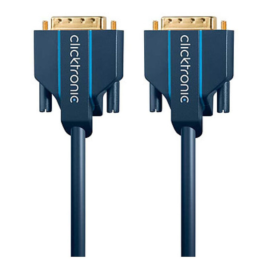 Clicktronic Câble DVI-D - 3 m