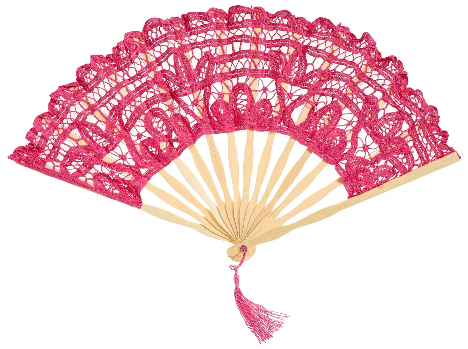 Fächer - Hot Pink