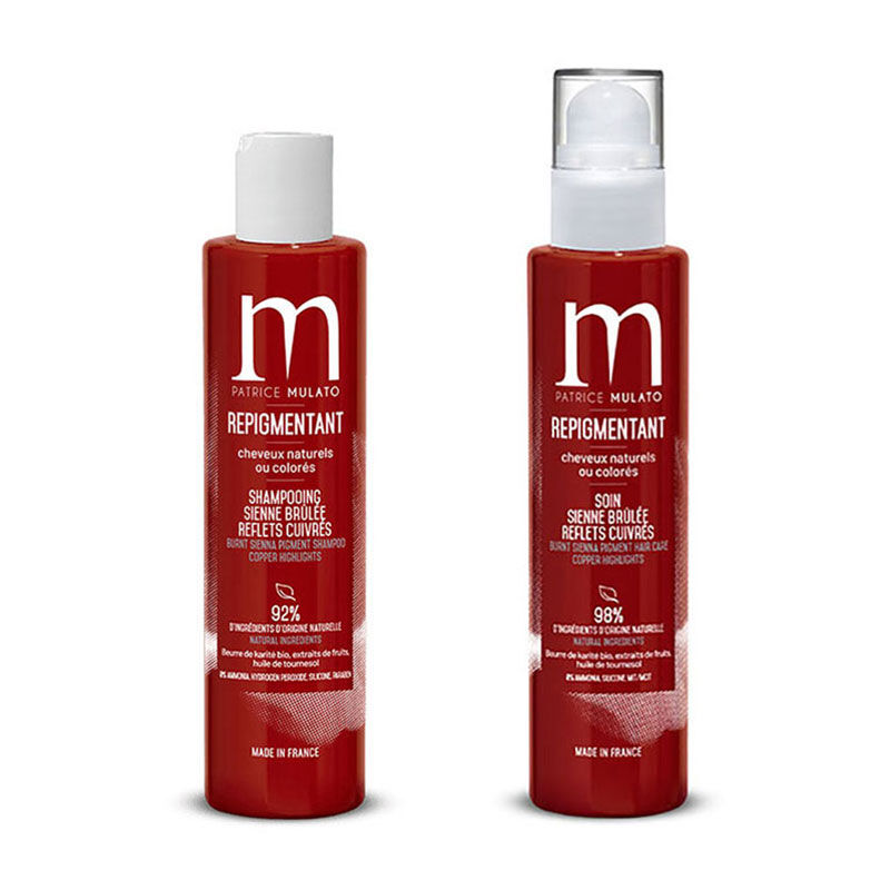 Rituel repigmentant shampooing + soin sienne brûlée