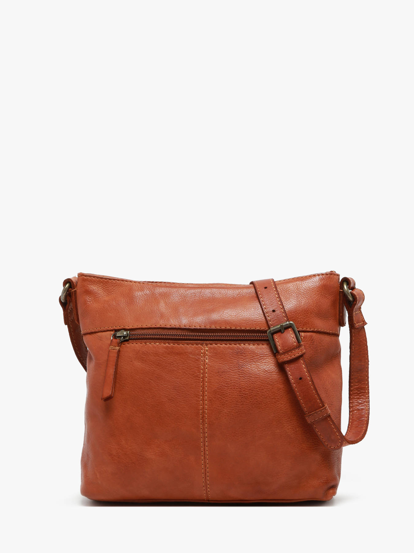 Sac bandoulire Utility cuir BASILIC PEPPER