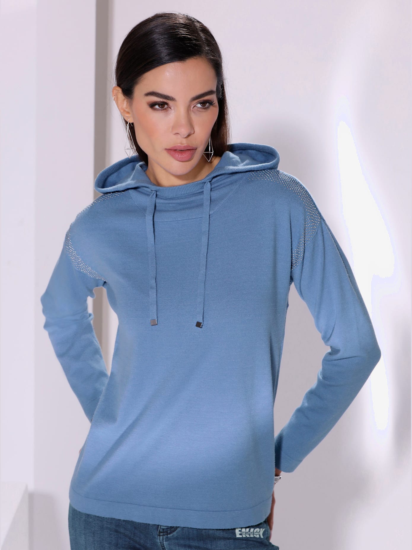 Pull mélange de viscose doux
