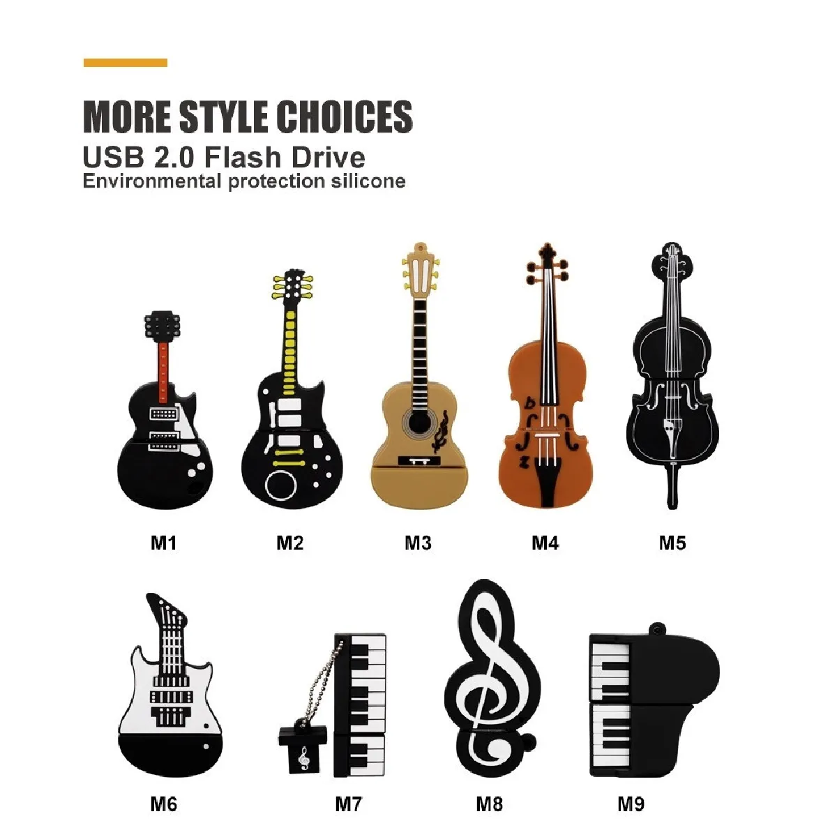 Wewoo Clé USB Guitare 32Go