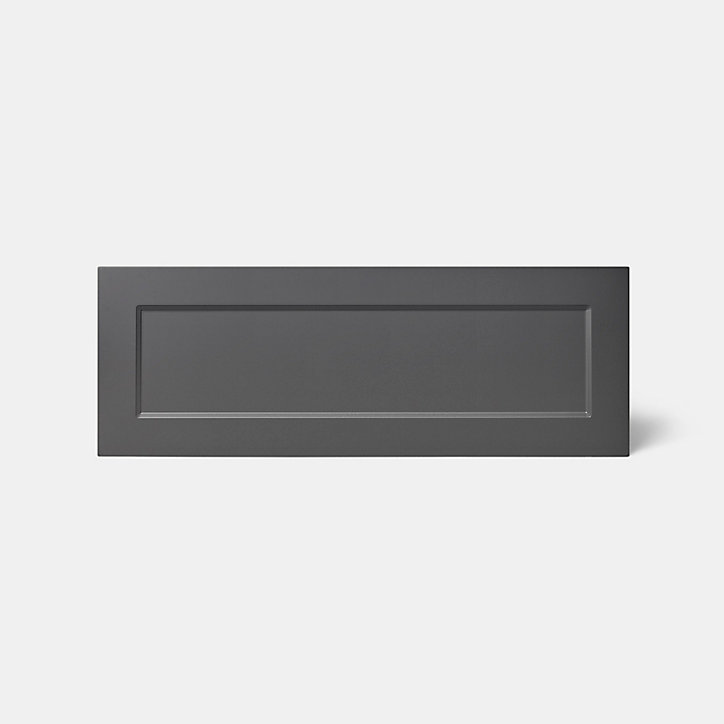 Façade de cuisine hotte / casserolier Artemisia gris mat l. 100 cm GoodHome