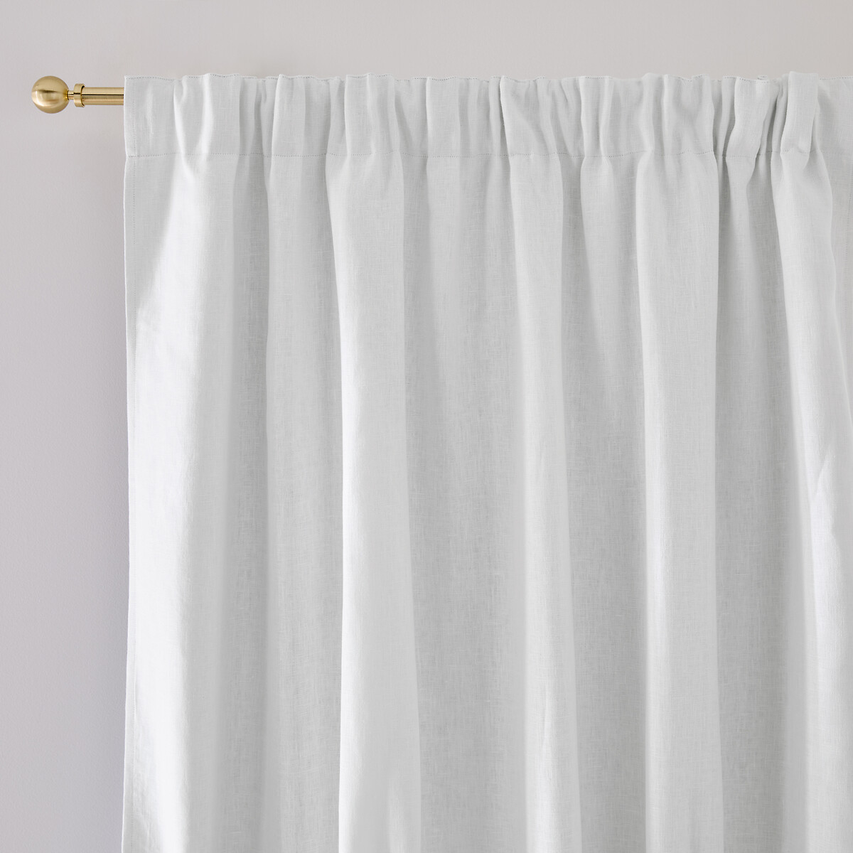 LA REDOUTE INTERIEURS<br>Cortina blackout plissada de linho Elba