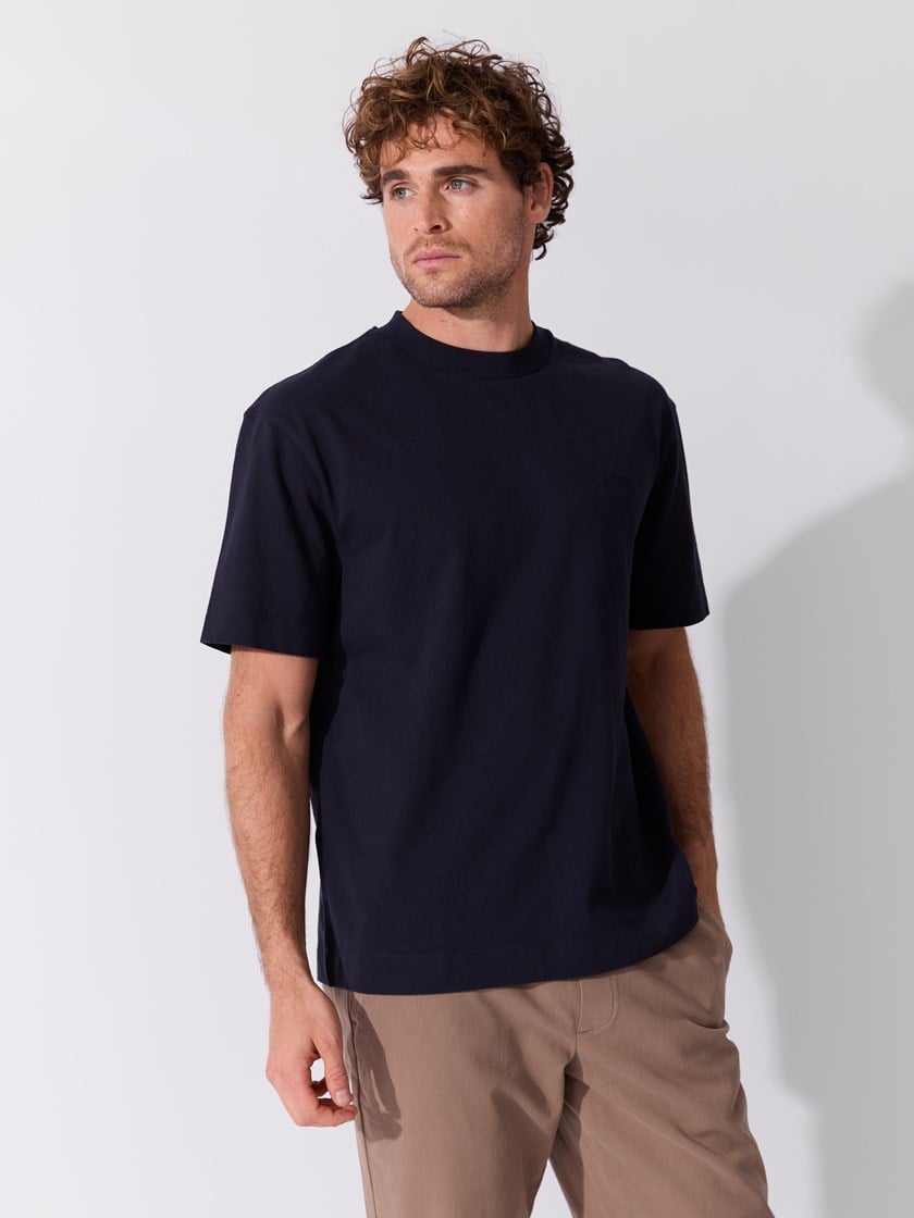 Enrico t-skjorte Dark Navy