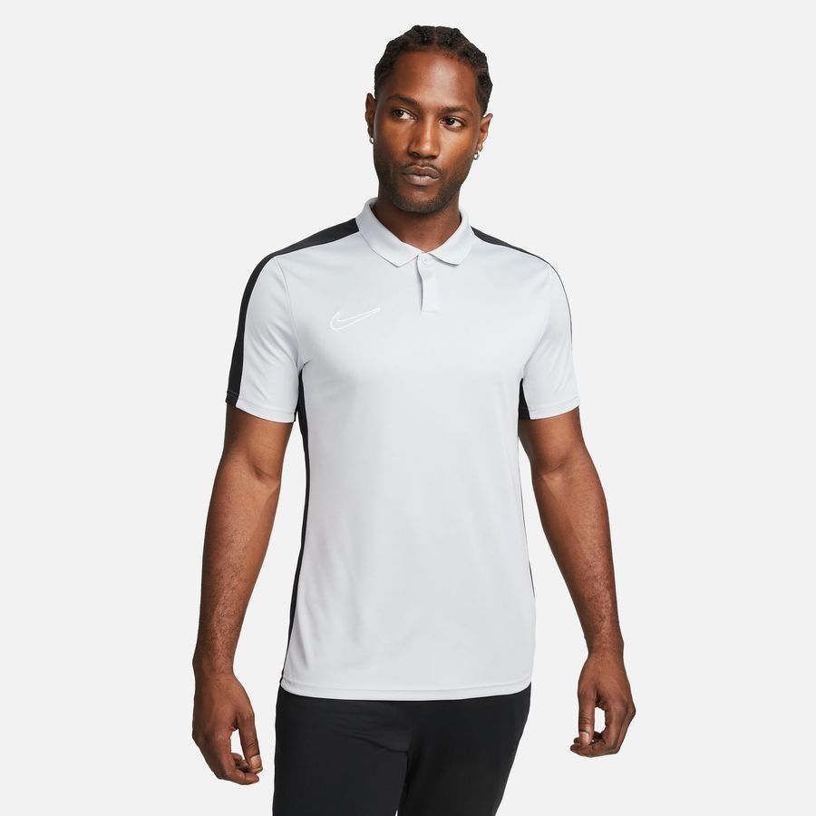 Nike Polo Dri-FIT Academy 23 - Gris/Noir/Blanc