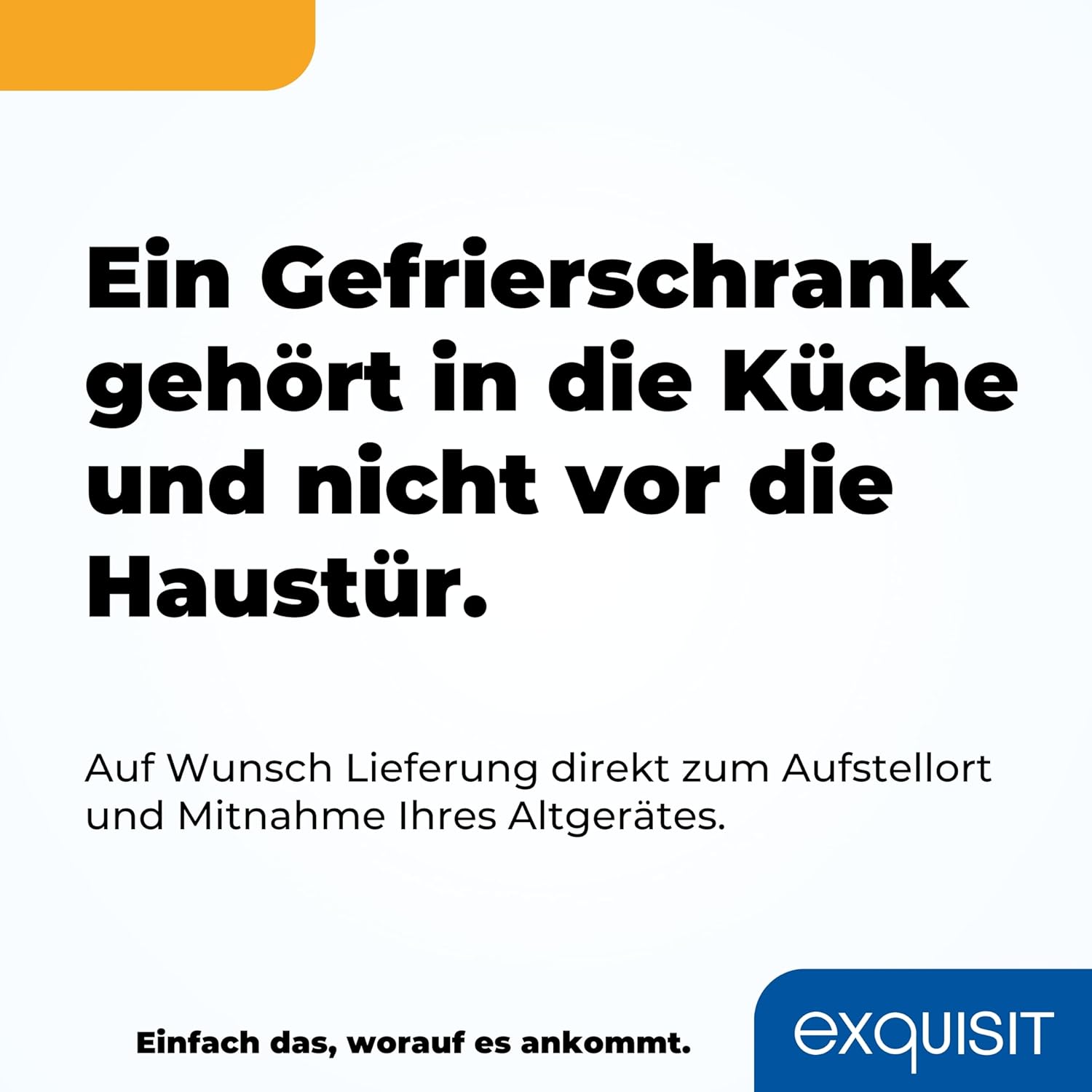 Exquisit Gefrierschrank, Tiefkühlschrank, 145 Liter, 55 cm breit, Gefrierschrank gross, 4-Sterne-Gefrierfach, GS5145-051D weiss