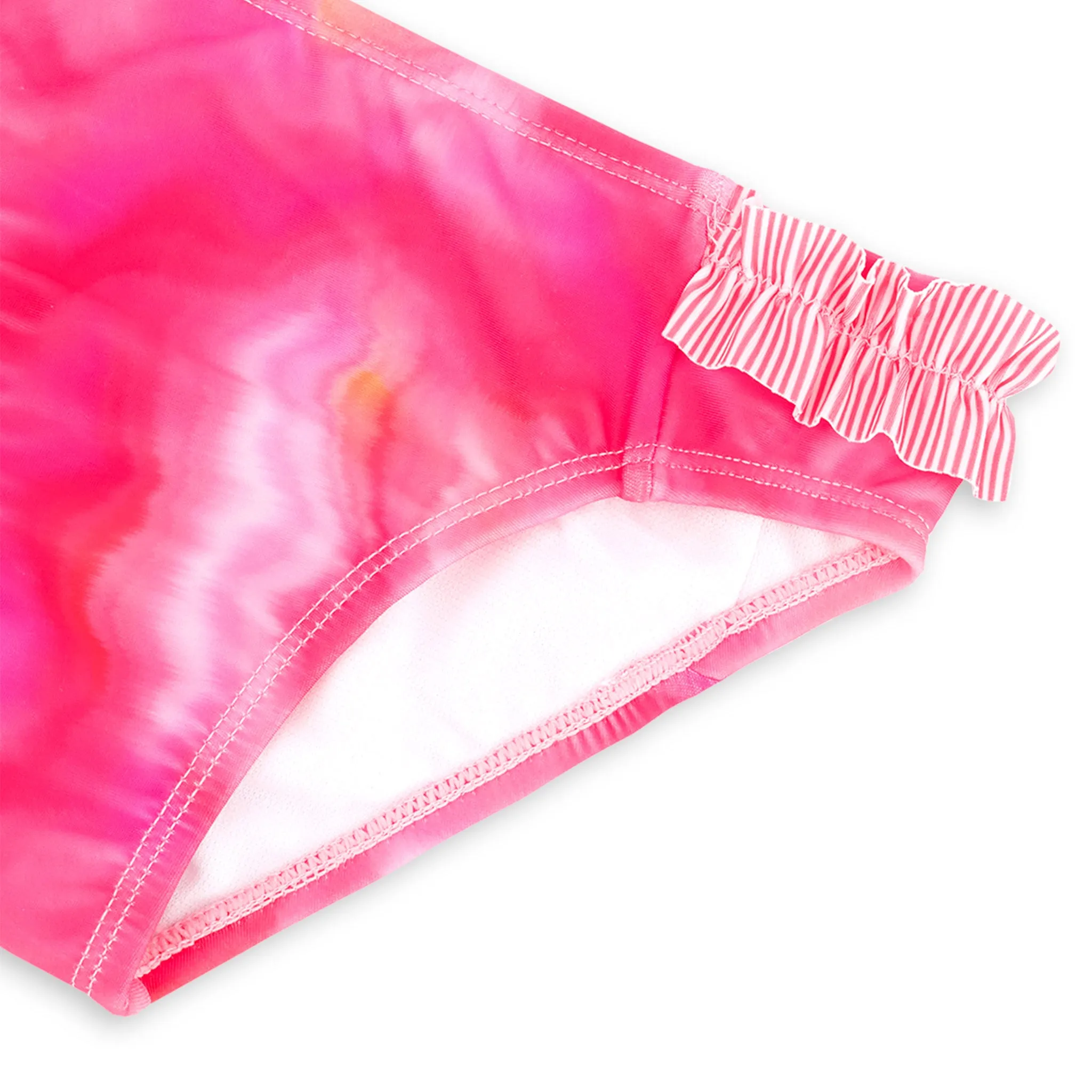Deux par Deux Maillot UV 2 Pièces Fleurs 7-12ans