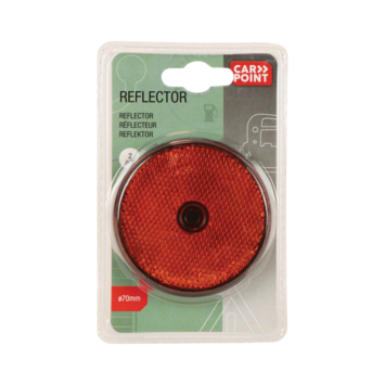 Carpoint Reflectoren Rond Ø 70mm Oranje 2 Stuks