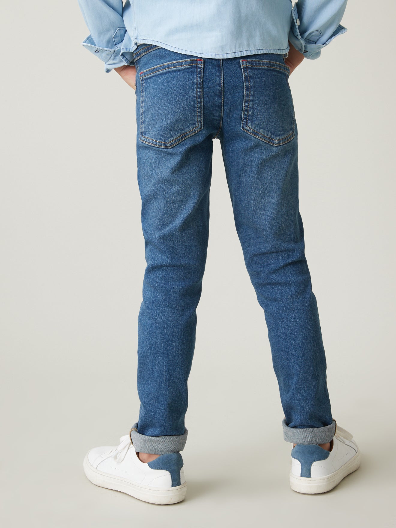 Jean coupe slim garçon