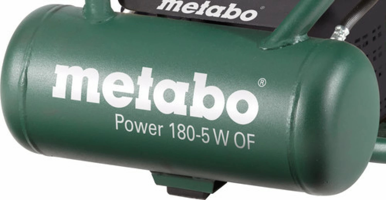 Metabo Power 180-5 W OF Compressor - 1100W - 8 bar - 5L - 75 l/min