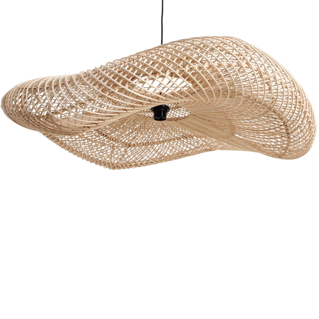Raw Materials Wave Lamp Naturel Extra Large