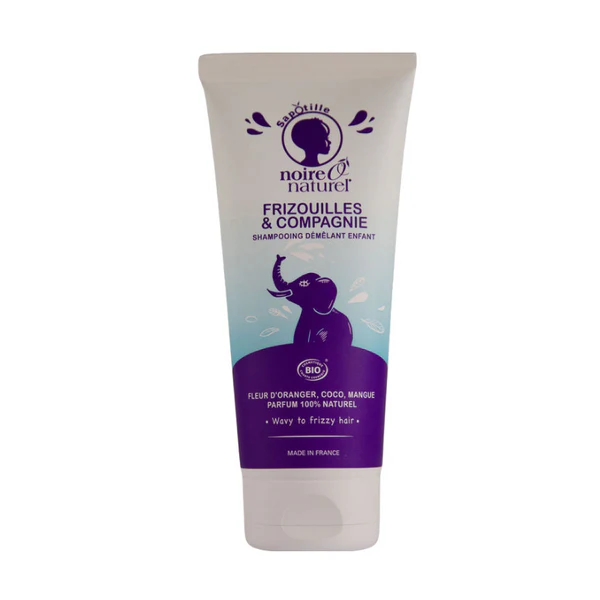 Noire Ô Naturel Shampoing Démêlant Enfant - Frizouilles et Cie 200 ml
