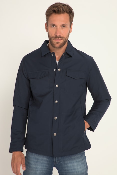 Overshirt, Outdoor, Knopfleiste, gefüttert