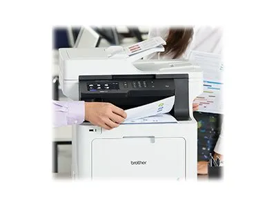 Brother MFC-L8900CDW - Multifunktionsprinter - farve - laser - 215.9 x 355.6 mm (original) - A4/Legal (medie) - op til 31 spm (kopiering) - op til 31 spm (udskriver) - 300 ark - 33.6 Kbps - USB 2.0, Gigabit LAN, Wi-Fi(n), USB vært, NFC