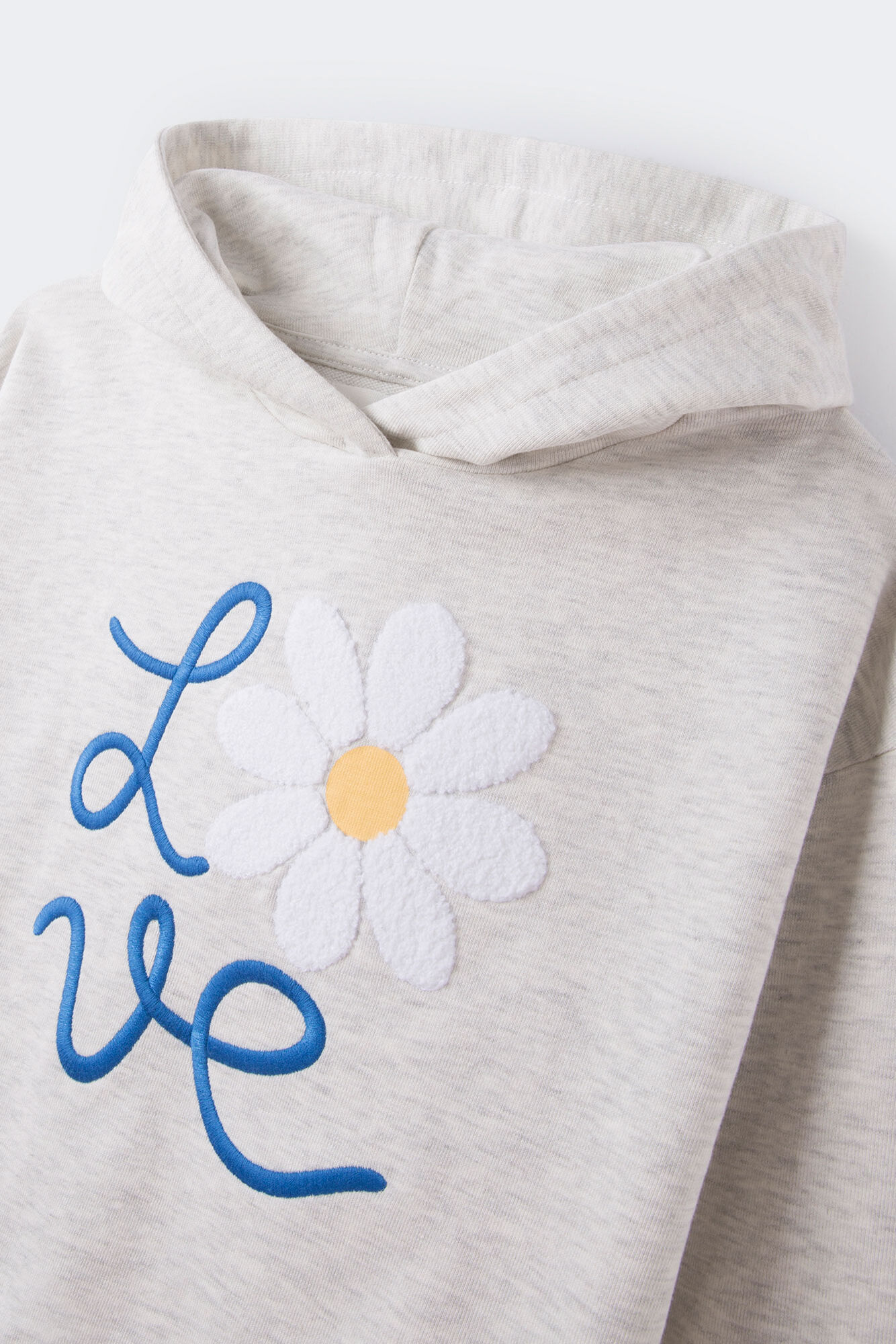 Moletom com capuz Daisy para meninas