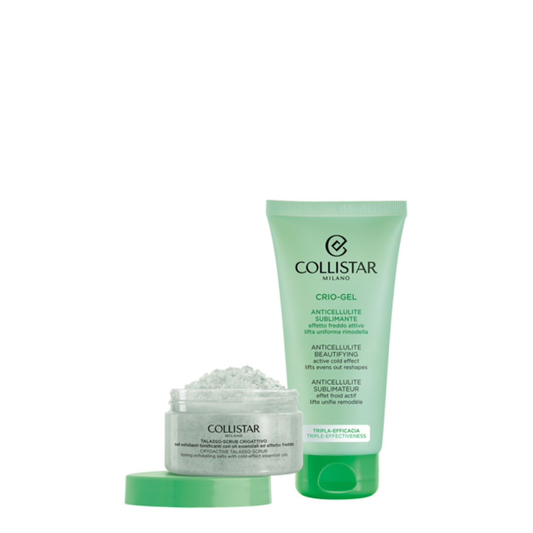 Cuidados de Corpo SET 2025 - CRIO-GEL ANTICELLULITE  + CRYOACTIVE TALASSO - 175ml