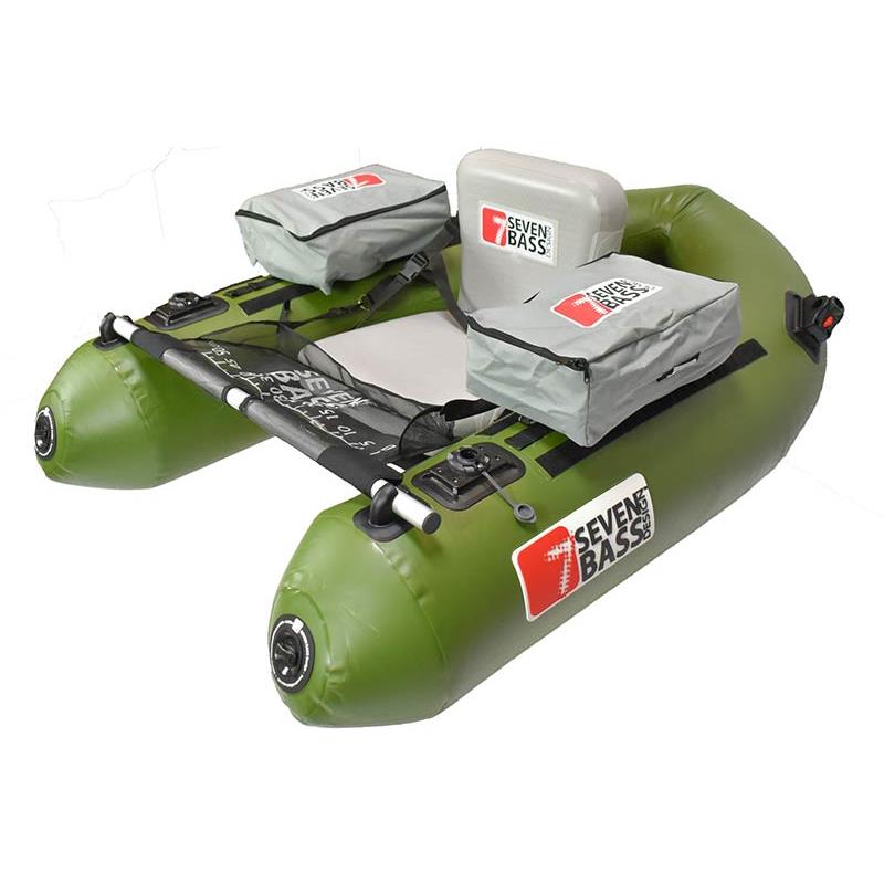 Float Tube Seven Bass Brigad Neo 160 Plug & Go Ready - Kaki